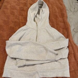 Lululemon Athletica grey Zip-Up Hoodie